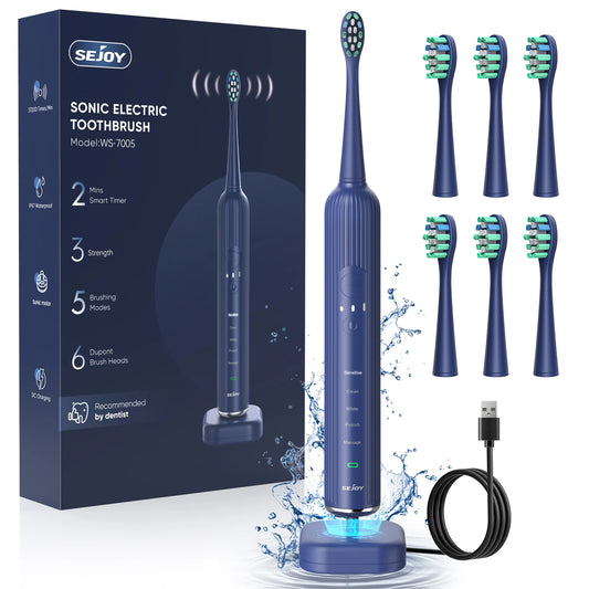 Sonic Electric Toothbrush with Magnetic Base